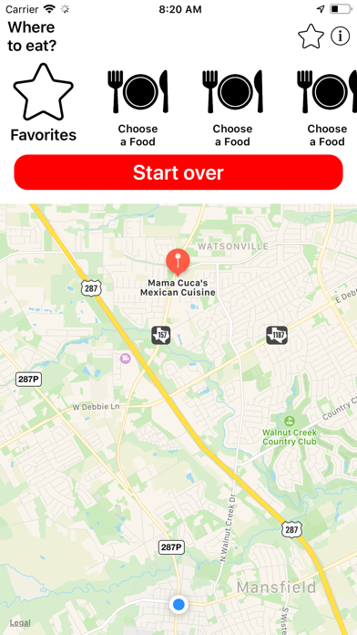 Where to eat? iPhone screenshot 5 - Food & Drink app