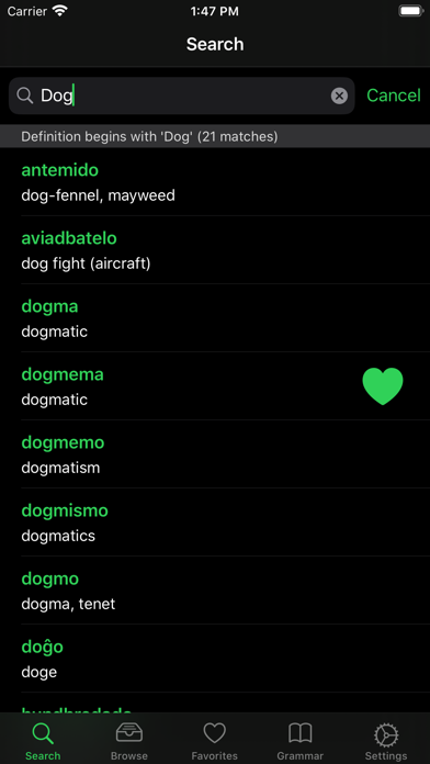 Screenshot #1 pour Esperanto