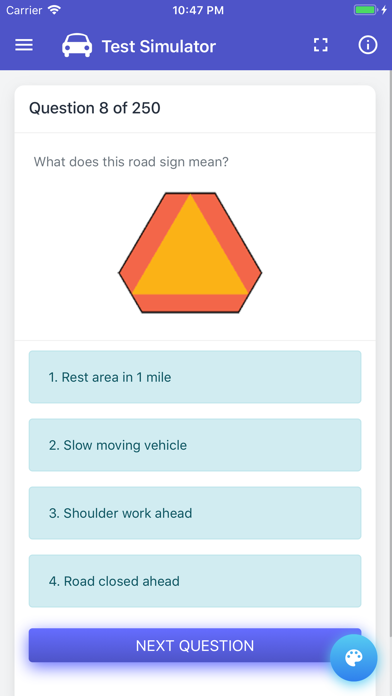Hawaii DMV Permit Test screenshot