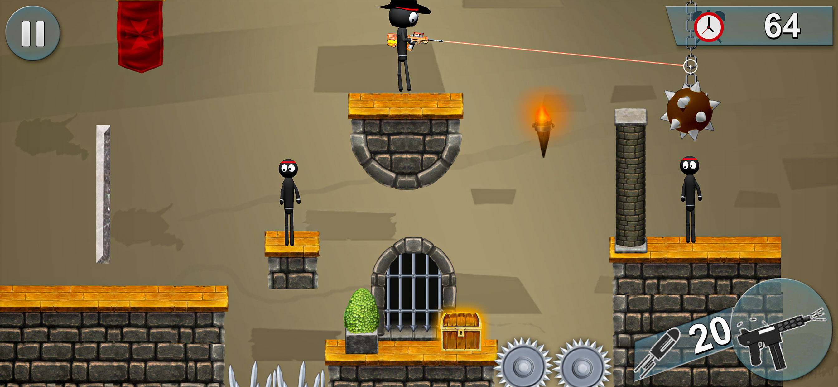 Stickman Fight Shooting Game screenshot 3
