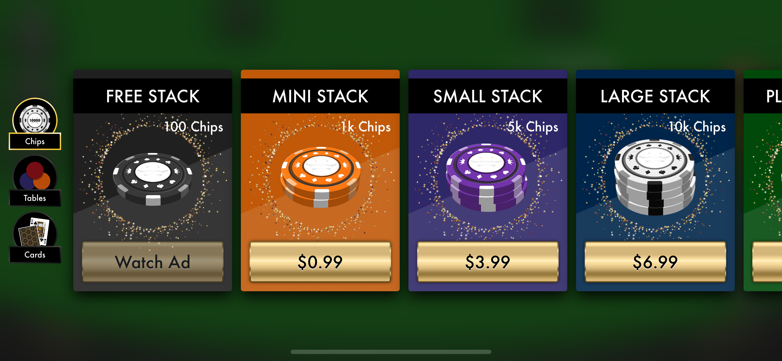 3 Card Poker Table Game