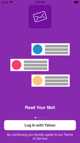 MiniMail for Yahoo Mail screenshot