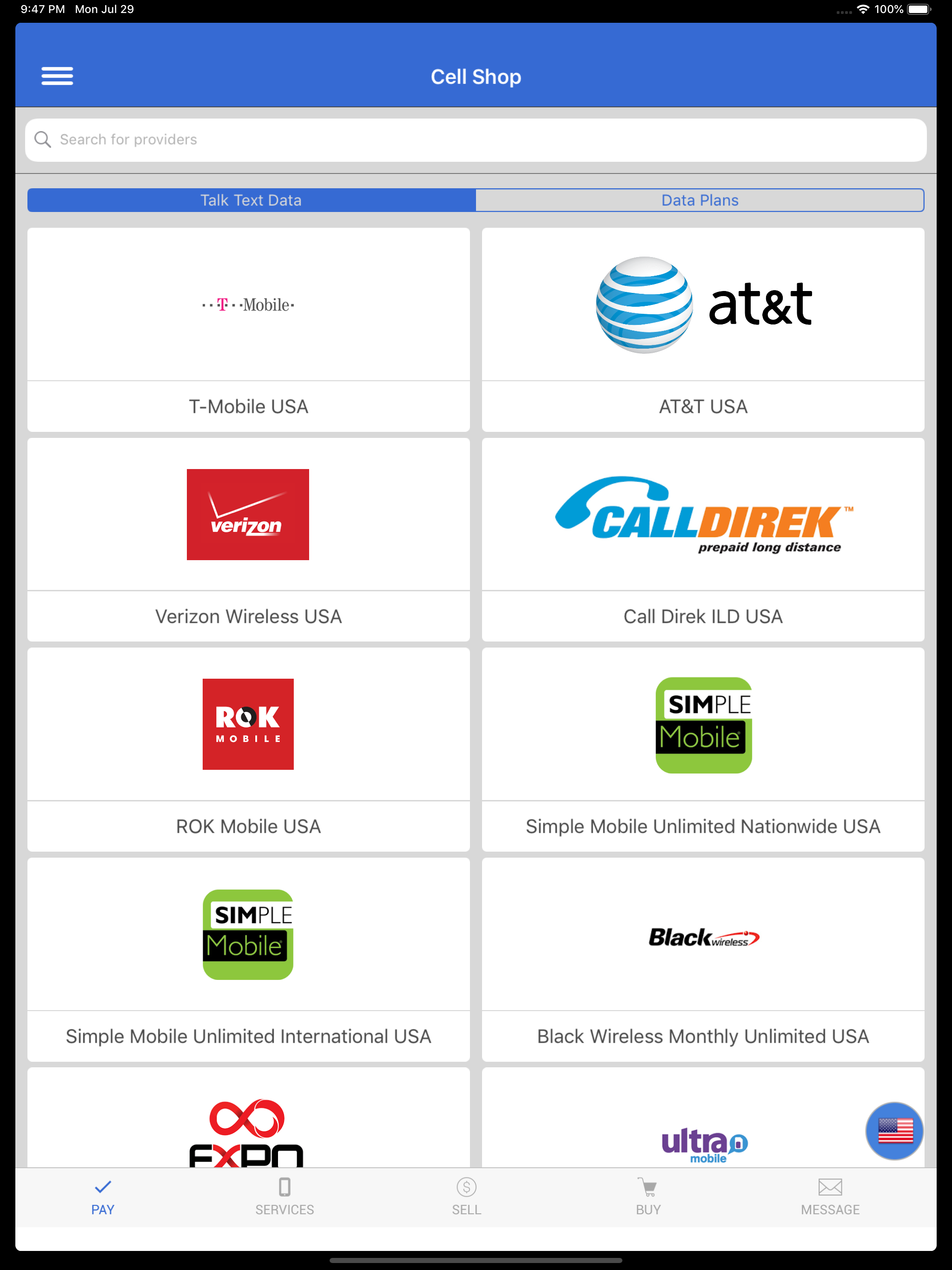 CellShop screenshot 2