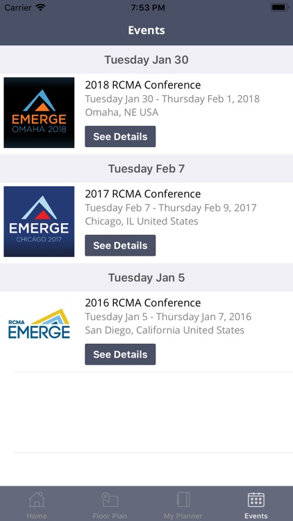 RCMA Events screenshot-4