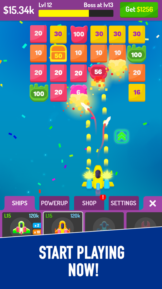 #1. Idle Strike: Spaceship Attack (iOS) 由: Yarr Games