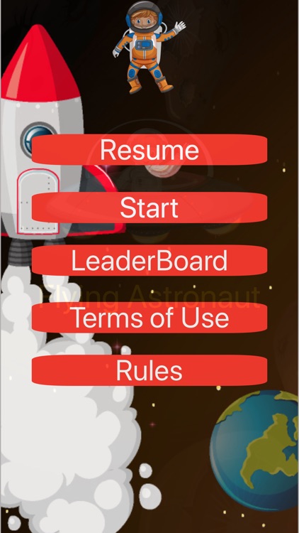 Flying Astronaut Game screenshot-3