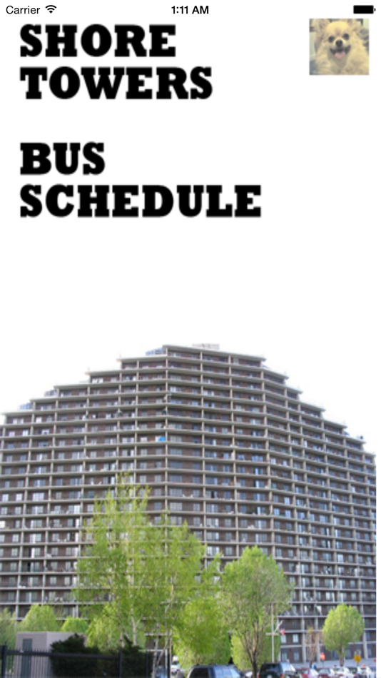 Shore Towers Bus Schedule - 2.1.0 - (iOS)