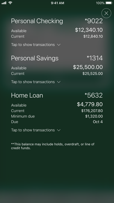 Valley Mobile Banking Screenshot