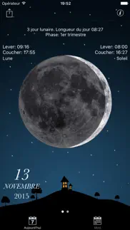 phases de la lune calendrier iPhone Captures Décran 2