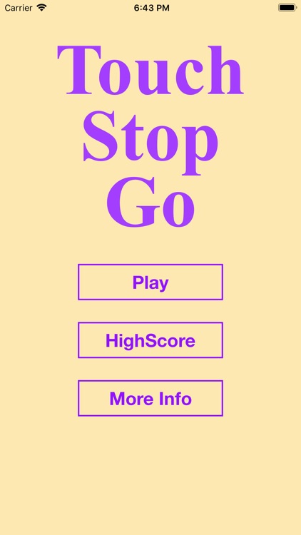 Touch Stop Go - Lite