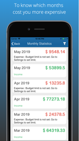 Expense & Income Money Manager screenshot