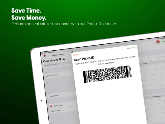 ClaimEase iPad screenshot 1 - Medical app