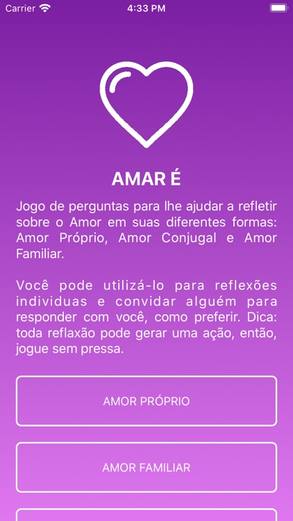 AMAR É