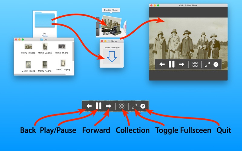 Screenshot #1 pour Folder Show