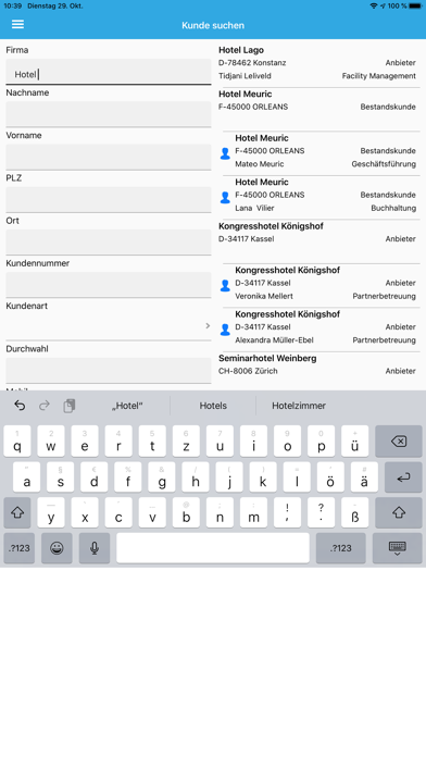 cobra Lead App Screenshot