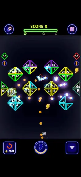 Game screenshot Brick Breaker Glow hack