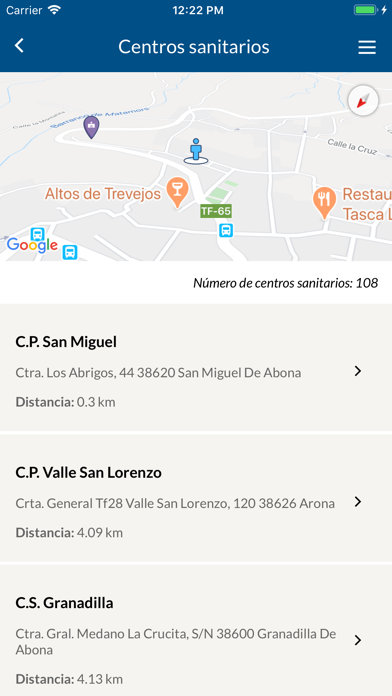 San Miguel de Abona iPhone screenshot 5 - Reference app
