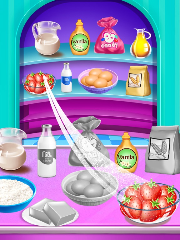 Screenshot #5 pour Jeu Gâteau- Filles Boulangerie