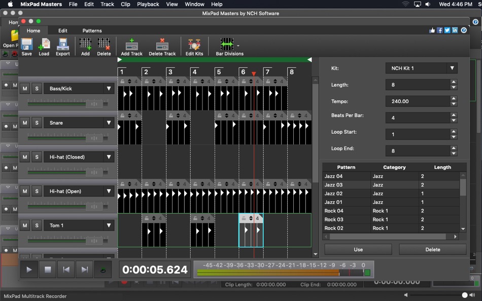#4. MixPad Masters (macOS) 由: NCH Software