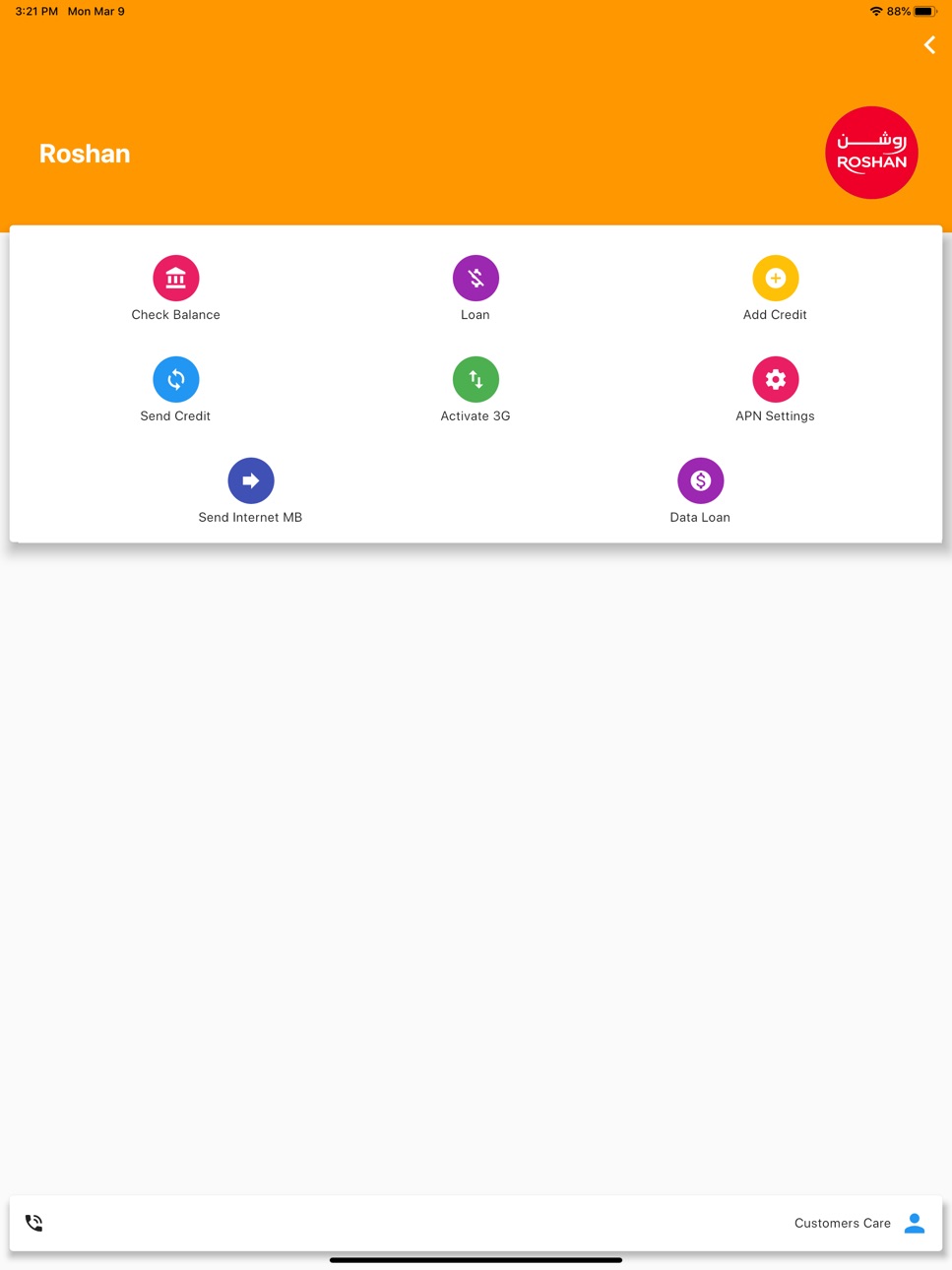 iPad screenshot
