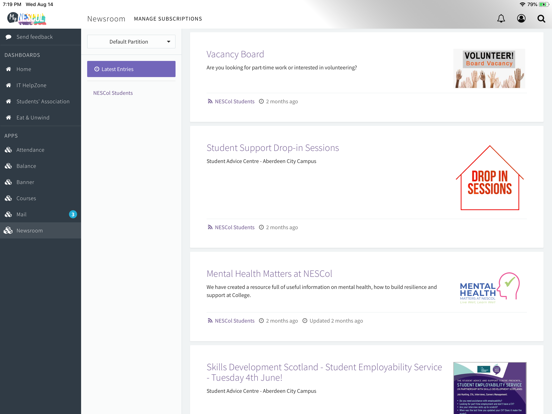 Screenshot #5 pour MyNESCol Hub