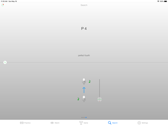 Music Intervals Trainer iPad screenshot 4 - Music app