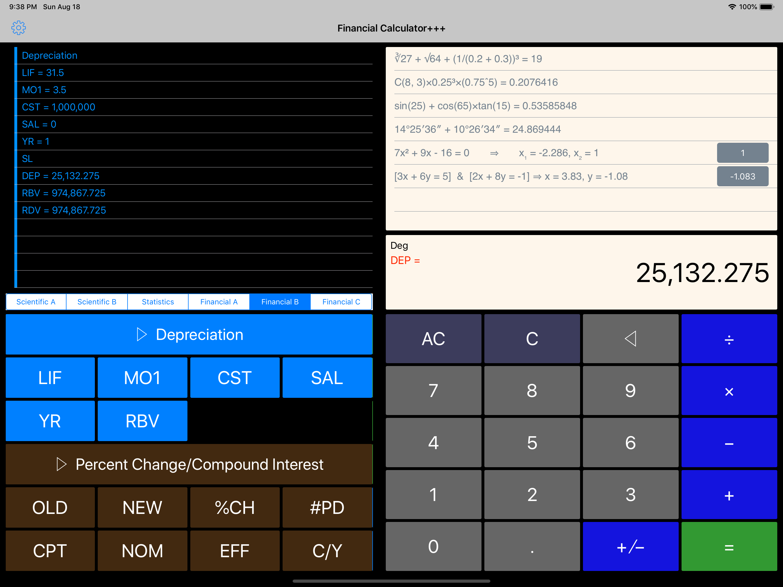 Financial Calculator+++ screenshot 5