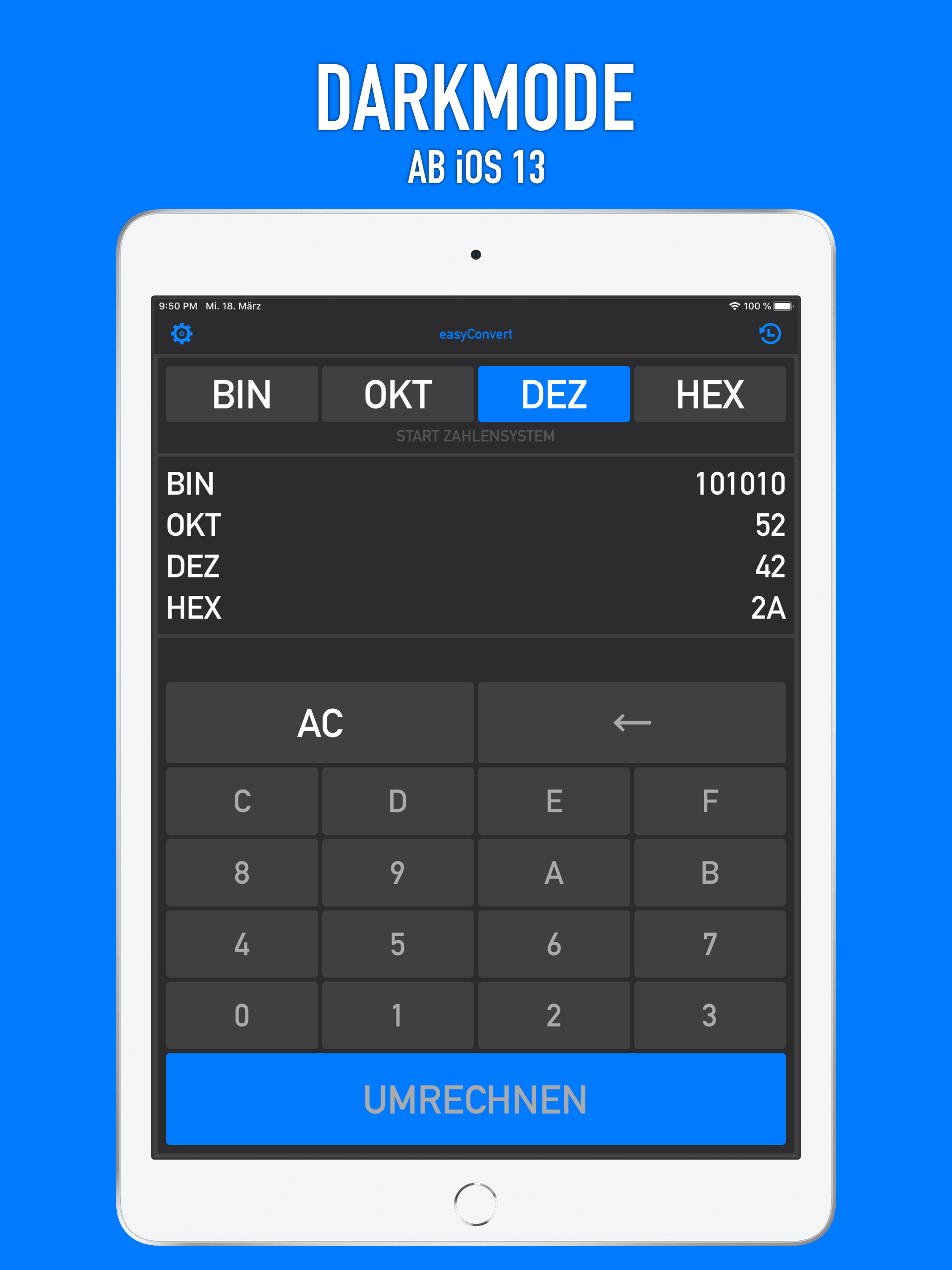easyConvert: Zahlensysteme screenshot 6