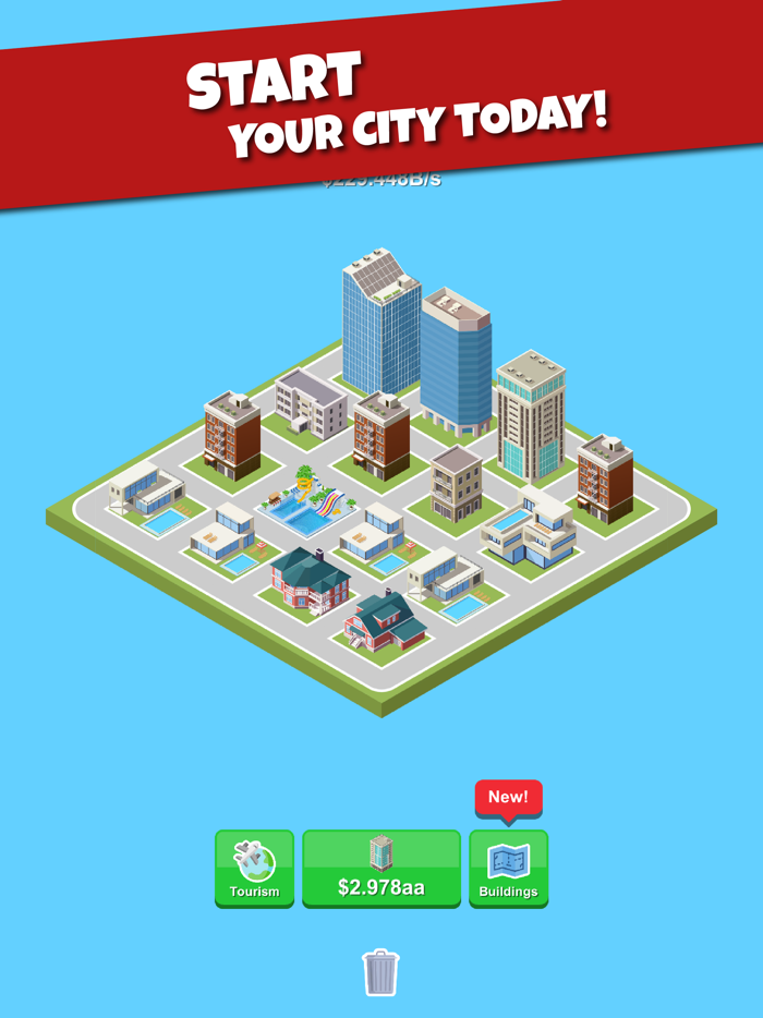 Merge City - Idle Click Tycoon