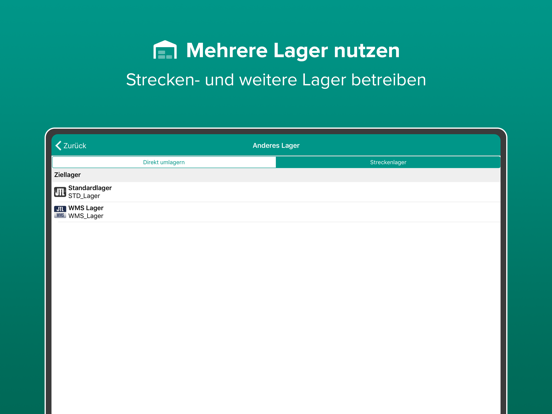 JTL-WMS Mobile 1.5 iPad screenshot
