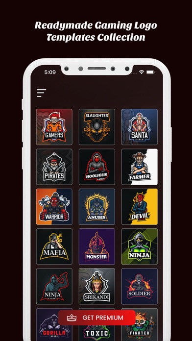 Logo Esport Gaming Maker Screenshot