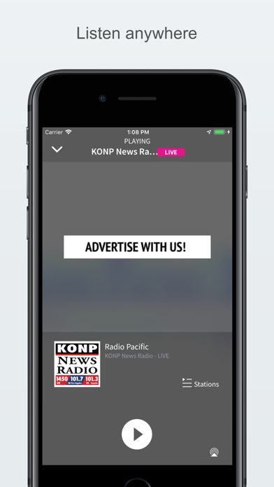 Radio Pacific Screenshot
