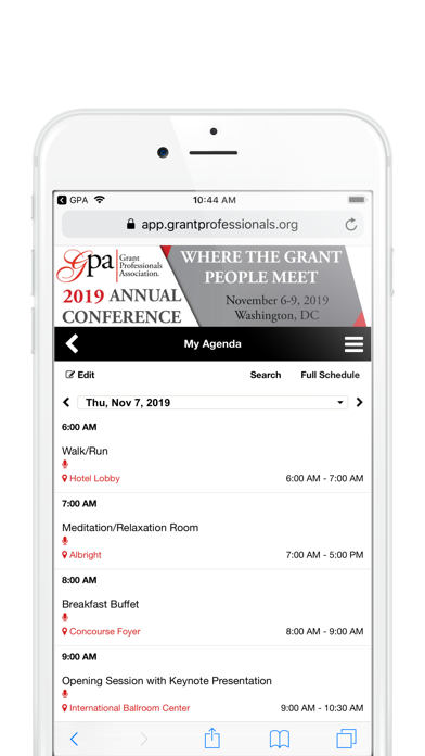 Screenshot #2 pour Grant Professionals Assoc