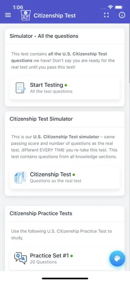 Game screenshot U.S. Citizenship Test Prep hack