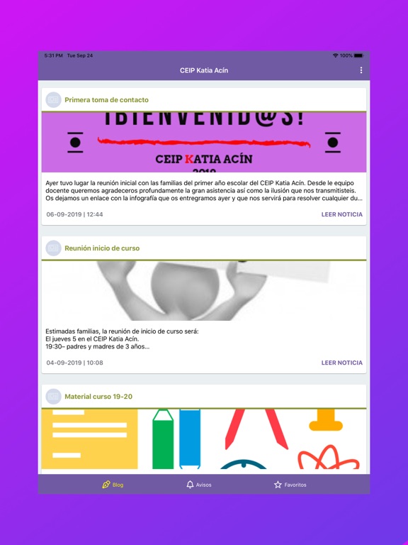 Screenshot #5 pour CEIP Katia Acín