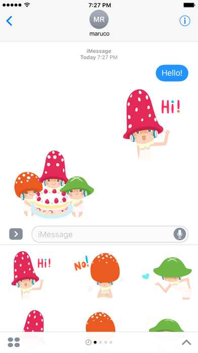 MUSHROOMS! Stickers Screenshot