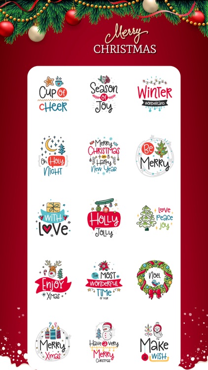 150+ Premíum Christmas Sticker screenshot-3