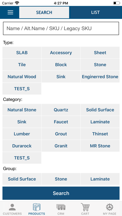 SPS Core Control Screenshot