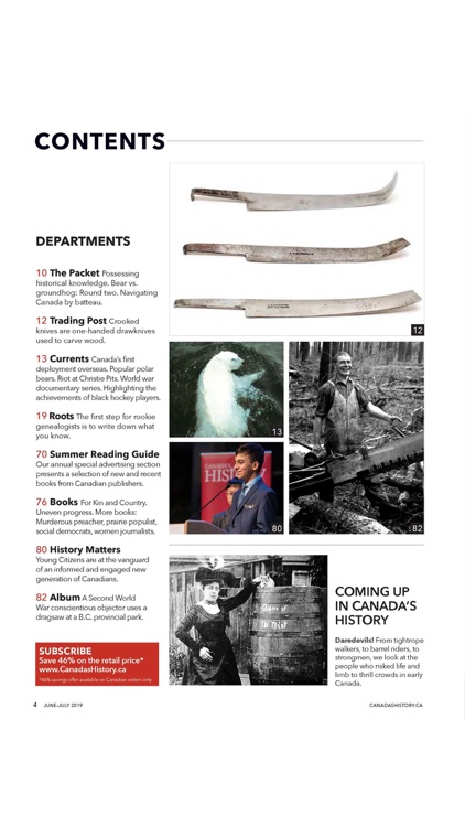 Canada's History Magazine