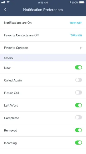 WME PhoneLog screenshot 4