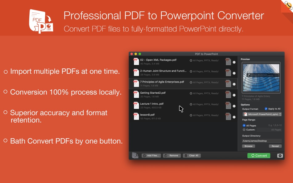 #1. PDF to PowerPoint - Flyingbee (macOS) 由: Flyingbee Software Co., Ltd.