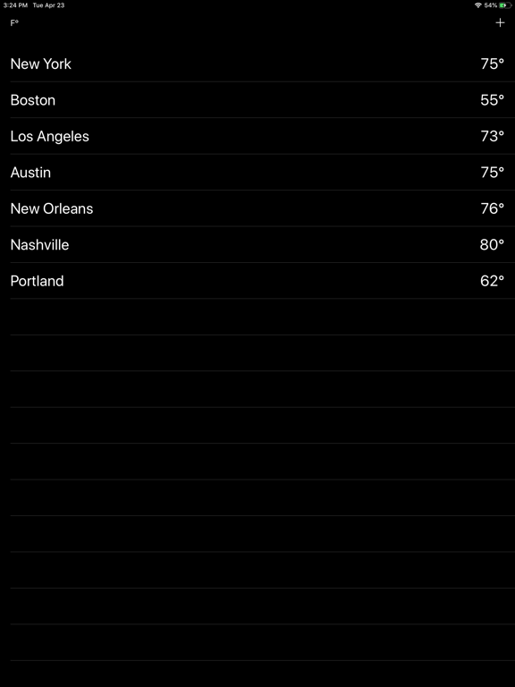 SweatrWeathr iPad screenshot 2 - Lifestyle app