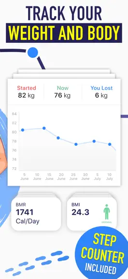 Game screenshot Walkin Lose Weight & Pedometer apk