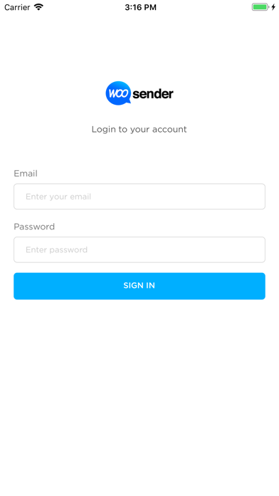 Screenshot #1 pour WooSender