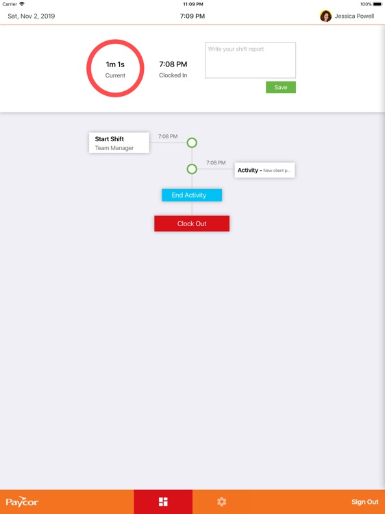 Paycor Scheduling Kiosk