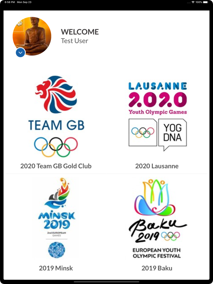 Team GB Games Portal