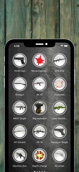 Game screenshot рингтоны с оружием и взрывом mod apk