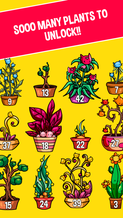 Kawaii Plants - Merge Tycoon iPhone screenshot