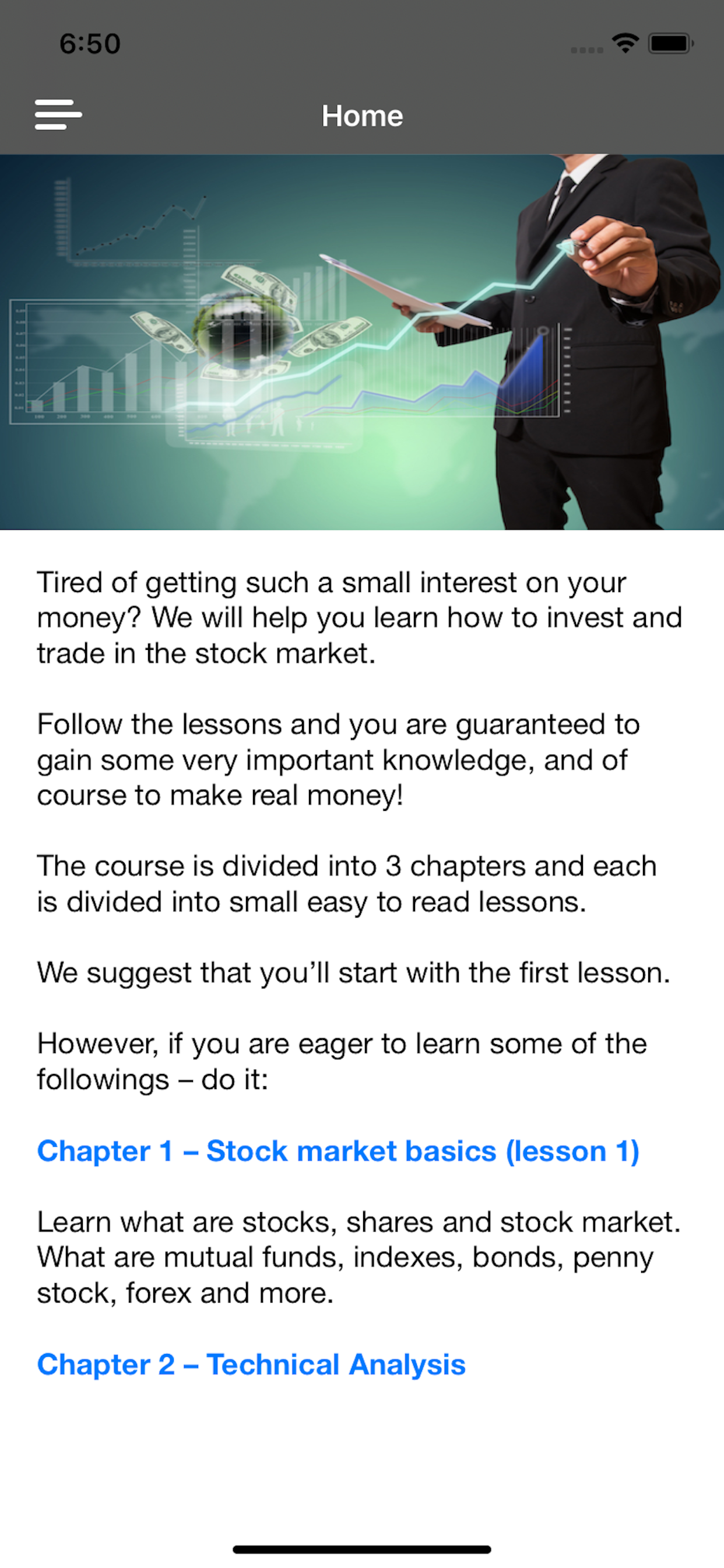Investor Stockmarket Portfolio screenshot 4