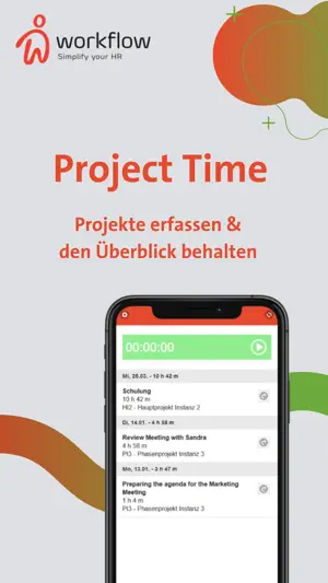 Webdesk Project-Time screenshot 1